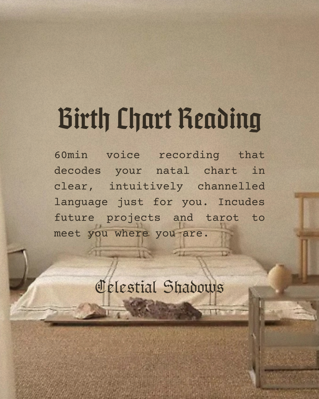 ✧ Birth Chart Reading ✧