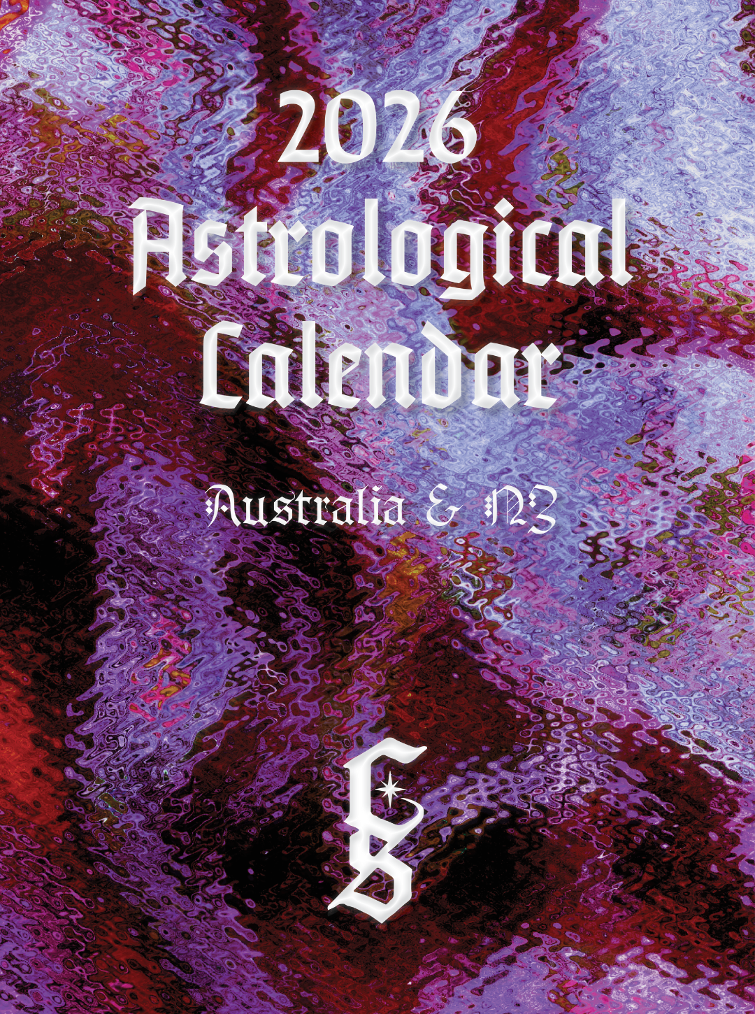 2026 Astrological Wall Calendar DIGITAL