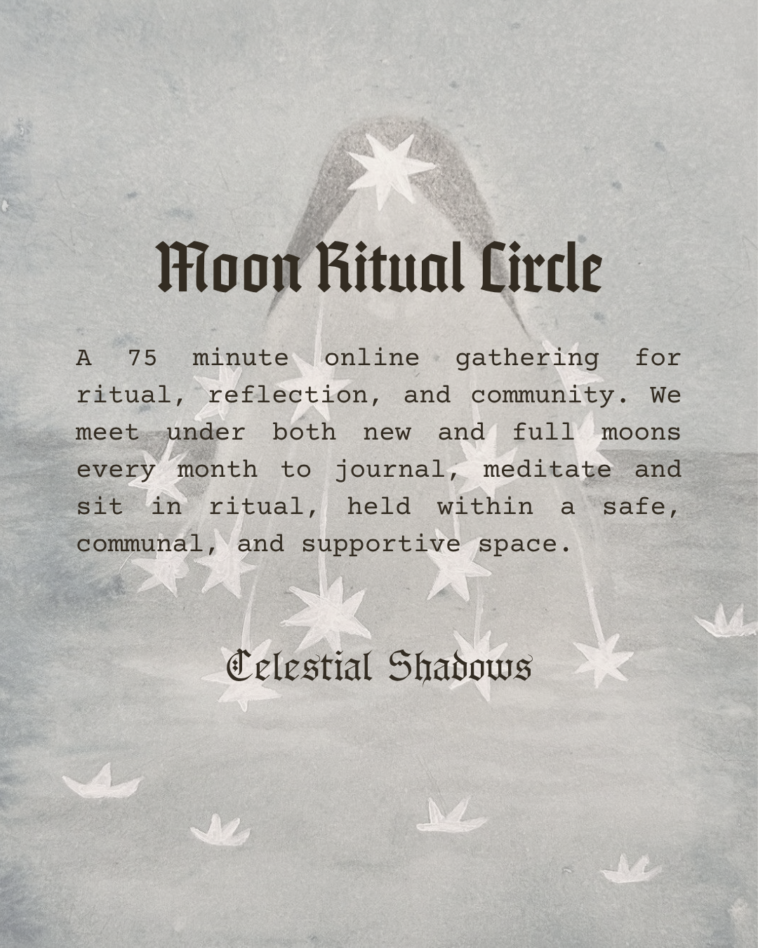 ✧ Moon Ritual Circle ✧