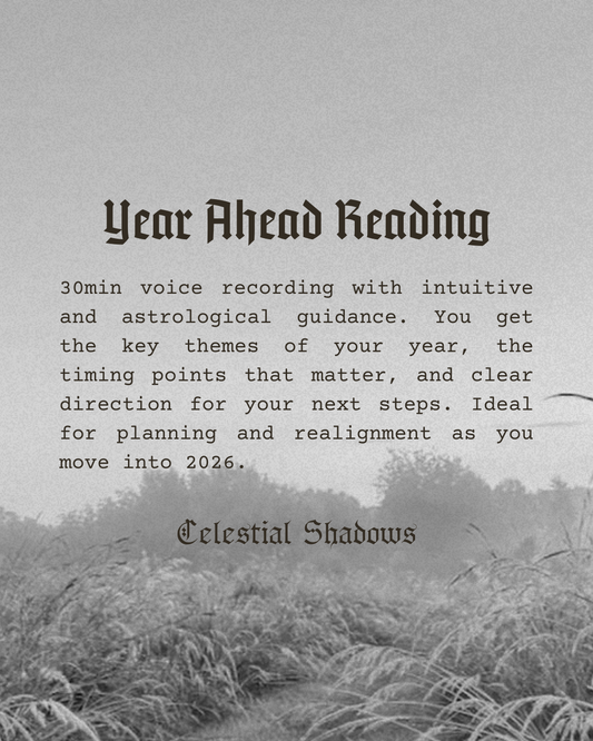 ✧ Year Ahead Reading ✧