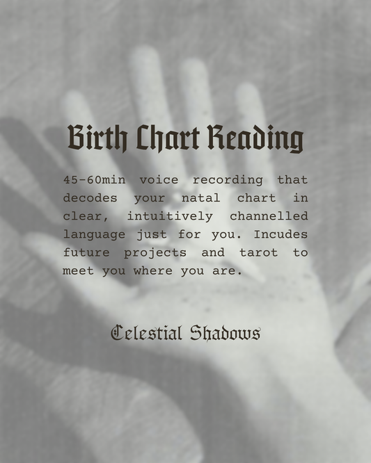 ✧ Birth Chart Reading ✧