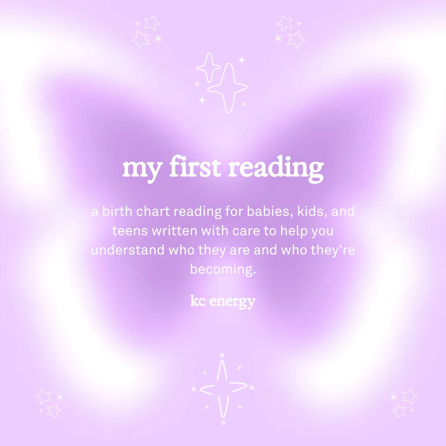 ✧ My First Reading  ✧