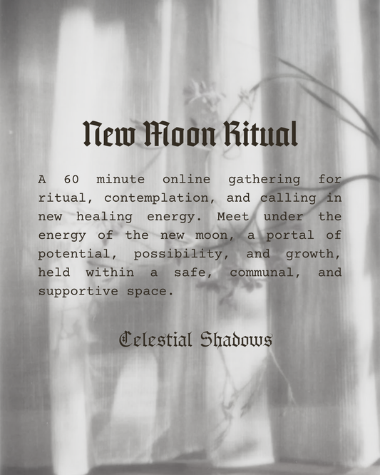 ✧ New Moon Ritual Circle ✧