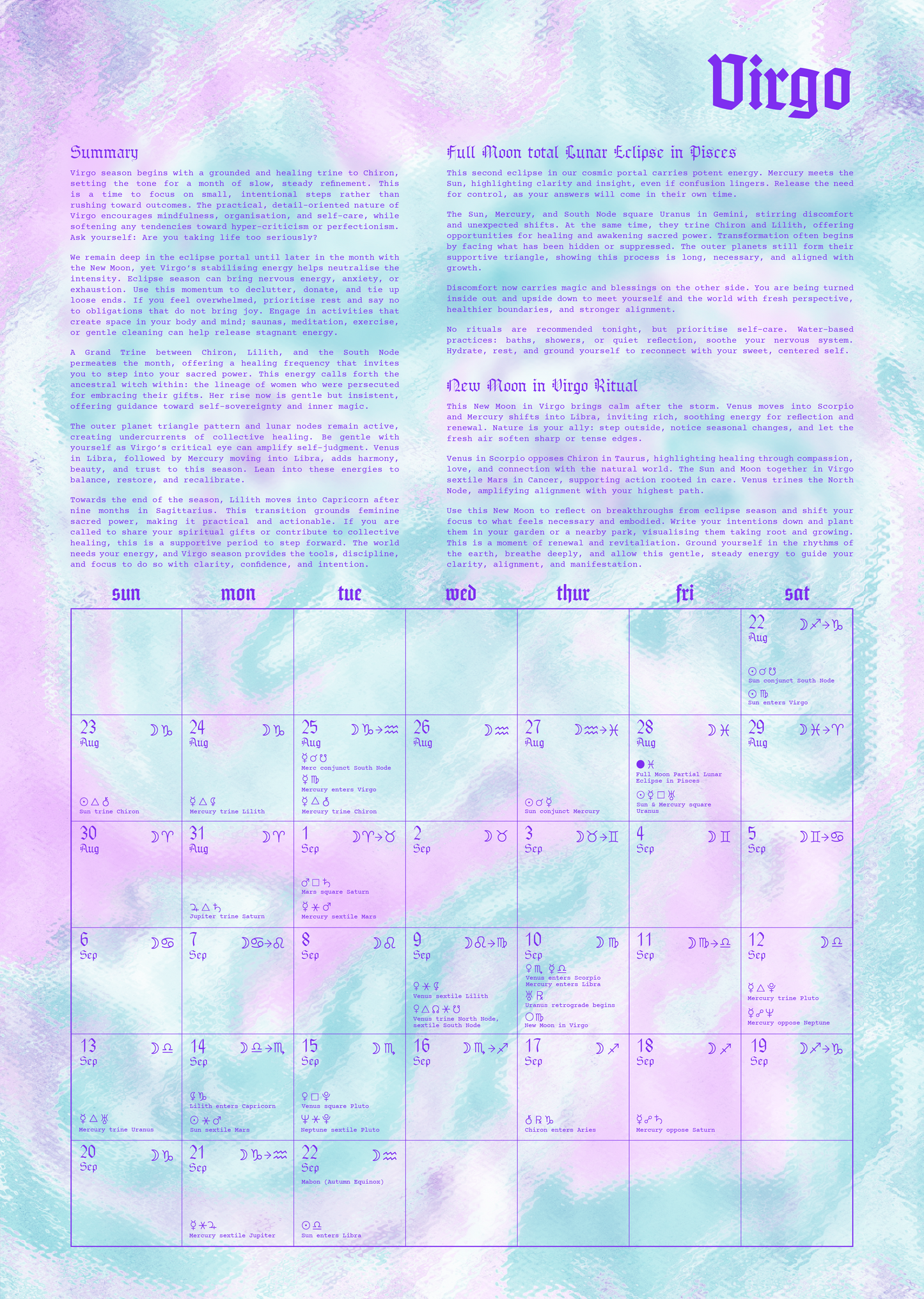 ✧ 2026 Astrological Wall Calendar ✧