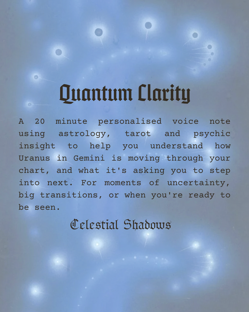 ✧ Quantum Clarity Reading ✧