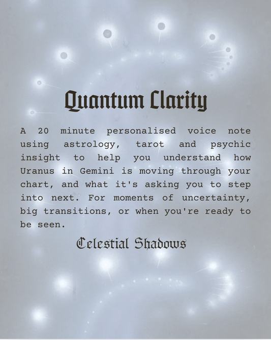 ✧ Quantum Clarity Reading ✧